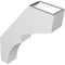 Ekena Millwork 3-in. W x 12-in. D x 16-in. H Monterey Architectural Grade PVC Knee Brace BRCP03X12X16MON - alternate 5
